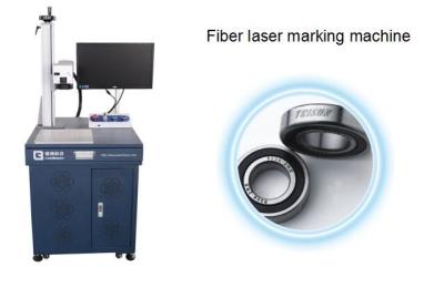 China Wartungsfreie Faser-Laser-Markierungs-Maschine für Plastiktastatur-Blau-Farbe zu verkaufen