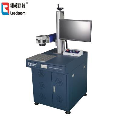 China máquina de grabado del laser de la fibra 30w, máquina de alta frecuencia de la pintura de las rayas del laser del transformador en venta