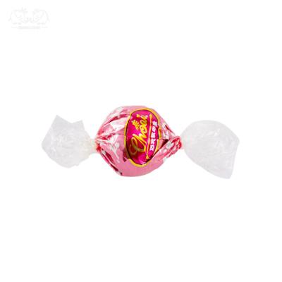 China Bulk Compound Vegan Milk Chocolate Ball Shape Filled With Milk Jam BH035 for sale