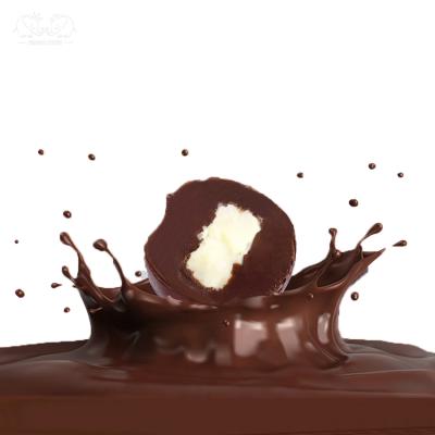 China Milk Chocolate Truffles, Milk Chocolate Candy with Smooth, Melting Truffle Center for sale