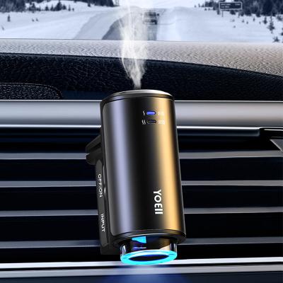 China Top Selling Mini Ultrasonic Waterless Car Aroma Electric Nano Fragrance Diffuser RocksMAX Top Selling Mist Scent Diffuser Machine Car Cool Carp for sale