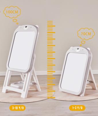 China Adjustable Height Height Adjustable Drawingboard Chair Set For Kids Whiteboard Marker Board Portable Dry Erase Note Board With Chair For Kids for sale