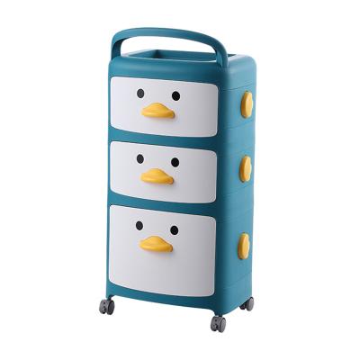 China Modern Wholesale Plastic Type Classification Kid Children Furniture Toy Cabinet Storage Rack Drawer Type for sale