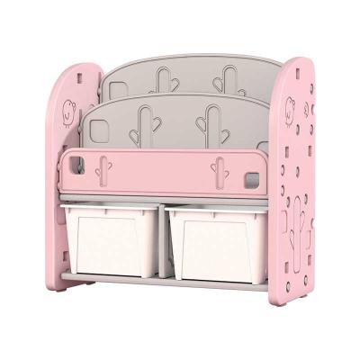 China Modern Free Combination Base Module Toys Shelf Plastic Kids Storage Cabinet Kids Cabinets for sale