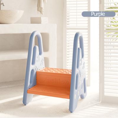 China Wholesale Modern Kitchen Two-Step Stool Stepping Stool Anti-Slip Kids Toilet Stool For Kids for sale