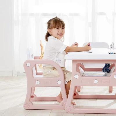 China Modern Plastic Kids Learning Chairs Dining And Writing Tables Furniture Sets Kids Tables And Chairs Sets for sale