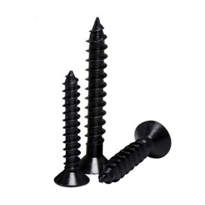 China Accept Customization Galvanized Stainless Steel Round Custom Black Tapping Self Drilling Screw Wood Screws for sale