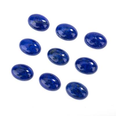 China Color Set or Oval Shaped Natural Lapis Lazuli Fire Cabochon Suitable for Ring Earring Engraving for sale