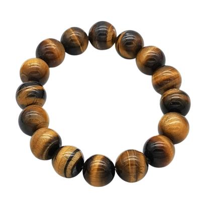 China CLASSIC Natural High Quality Tigereye Gem Bracelet Elastic Tigereye Bracelet for sale