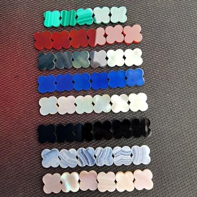 China Color Changing Natural Good Quality Four Leaf Clover Clover Loose Stone For High End Custom Jewelry for sale