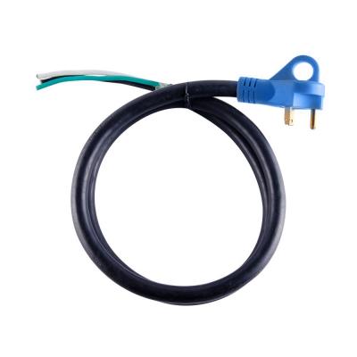 China Industrial Equipment 30 Amp 3 Prong RV Tie Down RV Electric Extension Cord Loose End RV Charging Cable ETL Listed for sale