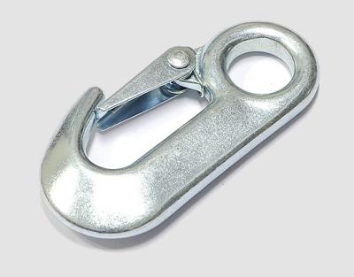 China Heavy Industry Forged Heavy Duty Cargo Eye Grab Latch Hook Lifting Hook for sale