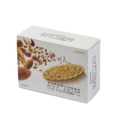 China Multi-flavor High Energy Nut Boat Shaped Delicious Cheap Crispy Cookies 20*15*5cm for sale