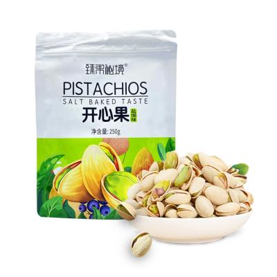 China New Arrival Invincible Dry Super Delicious Salty Baked Pistachios 250g / Bag for sale