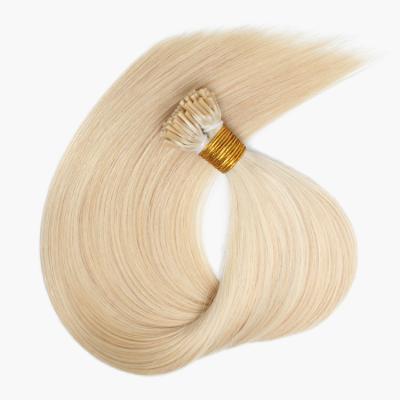 China Curly Salon Private Label I-Tip-Hair-Extension-Wholesale, 30 Inches Plastic I Tip Slavic Displays Russian Hair Extensions for sale