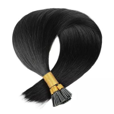 China 100% Russian Curly Cuticle Virgin Remy I Tip Hair Extension Curl for sale