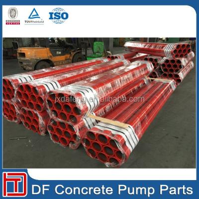 China For concrete delivery hardened concrete pump 5inch straight delivery hose pipe for CIFA sany concrete pump accessories for sale