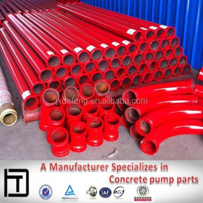 China Concrete structure pipe dn125 pump convey pipe for sale