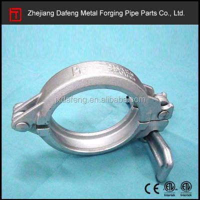 China P.M. Putzmeister DN80 Concrete Pump Snap Coupling Pipe Flange for sale