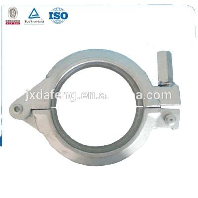 China Flange parts for concrete pump JUNJIN concrete pump spare parts bolt flange DN125/5.5