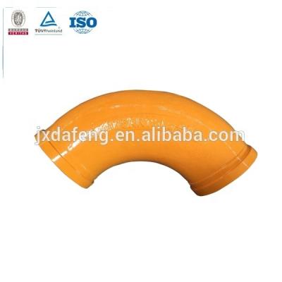 China DN125 Equal Pump Duct Elbow Twin-Wall Type Concrete for sale