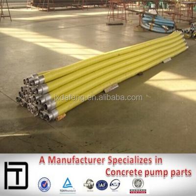 China PM Steel Wire Reinforcement 4 Layers Gas Steel Wires Concrete Rubber Hose for sale