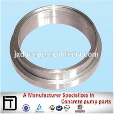 China Concrete Pump Pipe Forging Two Side Flange , DN125 Flange For Concrete Pipe End Welded for sale