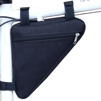 China Wholesale Waterproof Bike Outdoor Bag Bike Storage Frame Under Tube Triangle Bicycle Bag For Recycling for sale