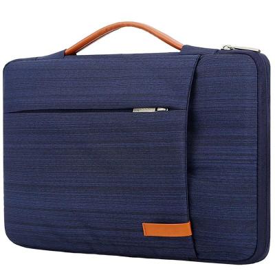 China Wholesale Polyester Slim 15.6 Inch Men Shoulder Briefcase Bag Business Portable Custom Fashion Waterproof Computer Laptop Bag for sale