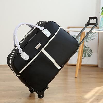 China Wholesale Fashion Lightweight Kids Travel Trolley Bags Vintage Spinner Rolling Girls Children Luggage Bags Retro Style Suitcase Direct Selling for sale