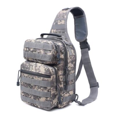 China Outdoor Activities Wholesale Bolso Bandolera Shoulder Strap Multifunctional Adjustable Camouflage Military Tactical Cross - Body Chest Bag For Men for sale