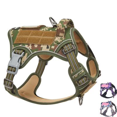 China High Quality Soft Adjustable Reversible Reasonable Price Personalized Tactical Sensitive Appearance Designer Dog Harness for sale