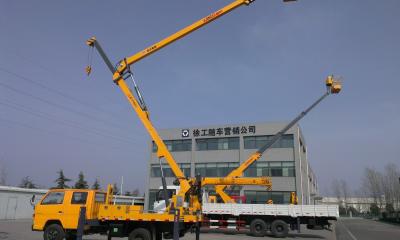 China Höhen-Boom-Gabelstapler XZJ5082JGK 100kw 18m funktionierender zu verkaufen