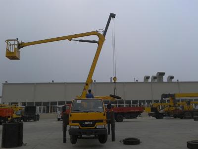 China Platforms Boom Lift Truck 85kw For Aerial Work With JX493ZLQ3 Engine for sale