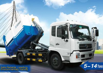 China Sanitation Truck, 6tons Garbage trucks XZJ5121ZXX for loading, unloading, and transport street garbage for sale