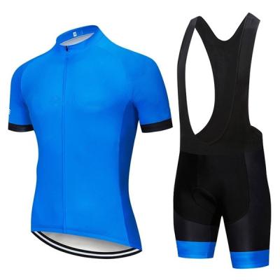 China Breathable Custom Man Bike Cycling Jersey Uniform Sets Summer Style Cycling Wear Set New Men Cycling Jersey Set for sale