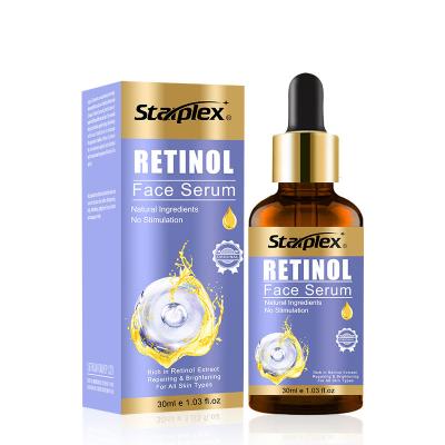 China Moisturizer Private Label Anti Wrinkle Facial Serum Face Care Retinol Organic Anti Aging Whitening Serum OEM/ODM for sale