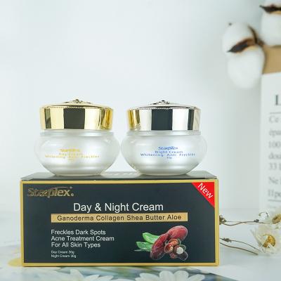 China Starplex Anti Aging Orgainc Custom Face Cream Ganoderma Collagen Face Cream Day And Night Set Herbal Whitening Face Cream for sale