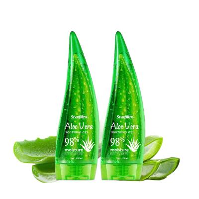 China Pure Natural Repair Aloe Vera Gel Organic Hydrating Soothing Custom Private Label Moisturizer After Sun Aloe Vera Gel For Face for sale