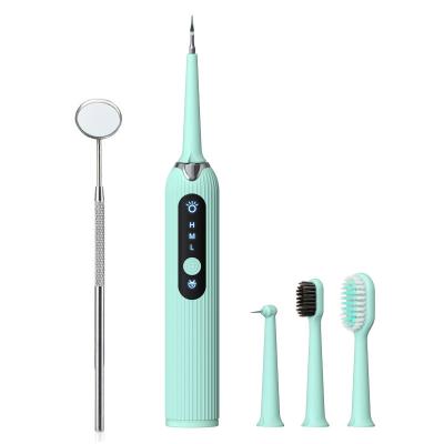 China For Home Use Handheld Tooth Whitening Ultrasonic Teeth Remober Tooth Remover Stain Electric Dental Scaler for sale