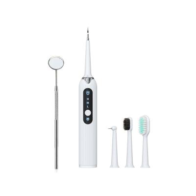 China For Home Use Tooth Whitening Portable Handheld Electric Ultrasonic Dental Calculus Plaque Remover Scaler For Adults for sale