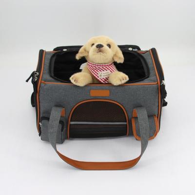 China Breathable Pets Sleep Tote Bags Mesh Carrier Bags Waterproof Small Travel Dog Carrier Sling Bag for sale