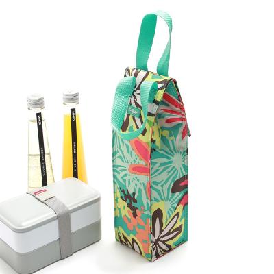 China Custom Printed Cheap Wholesale Fruit Juice Polyester Cooler Carrying Tote Bag Waterproof for sale