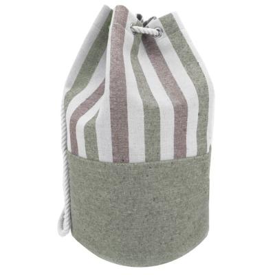 China Rope Handle Designer Travel Multi Color Canvas Drawstring Bag Cotton Webbing Backpack With String for sale