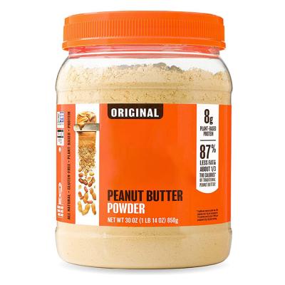 China 87% Less Fat than Tarditional Peanut Butter Wholesale Price Original Less Fat Peanut Butter Powder for a delicious protein boost with high quality for sale