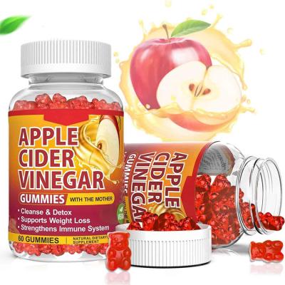 China Supply Energy Private Label Weight Loss Bear Slimming Apple Gummies Gummy Cider Vinegar Private Label OEM/ODM Logo for sale