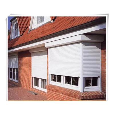 China Environmentally Friendly Popular Rolling Shutters Sound And Thermal Insulation Roll Windows Modern Aluminum Roll Up Doors And Windows for sale