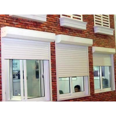 China Long Life Environmental Friendly Weather Aluminum Window Roller Easy Installed Insulated Shutter For House for sale