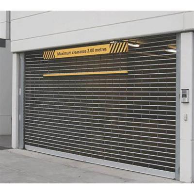 China Security 10 Years Manufacturer Electric Rolling Security Grille Rolling Steel Shutter Door For Metro for sale