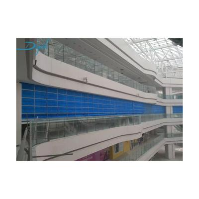 China Modern Lift Fire Curtain Auto Roll Down Folded Fire Rated Shutter 3 Hours Fire Retardant Stacked Door for sale